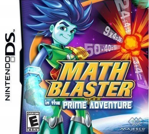 Math Blaster In The Prime Adventure (US)(OneUp) (USA) Game Cover